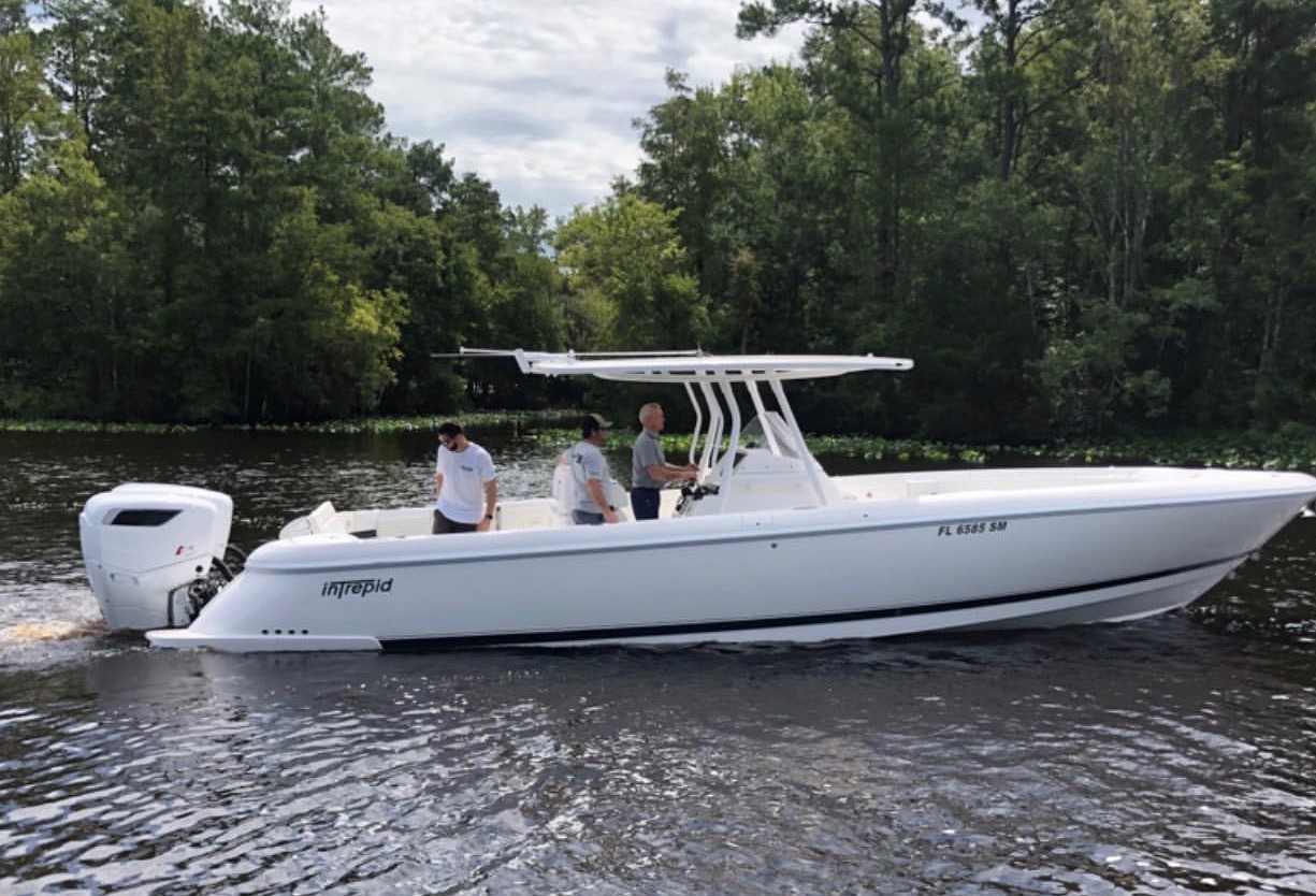 North America's First Diesel Outboard Engine Installation