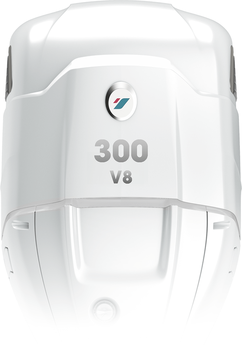 300 V8 White