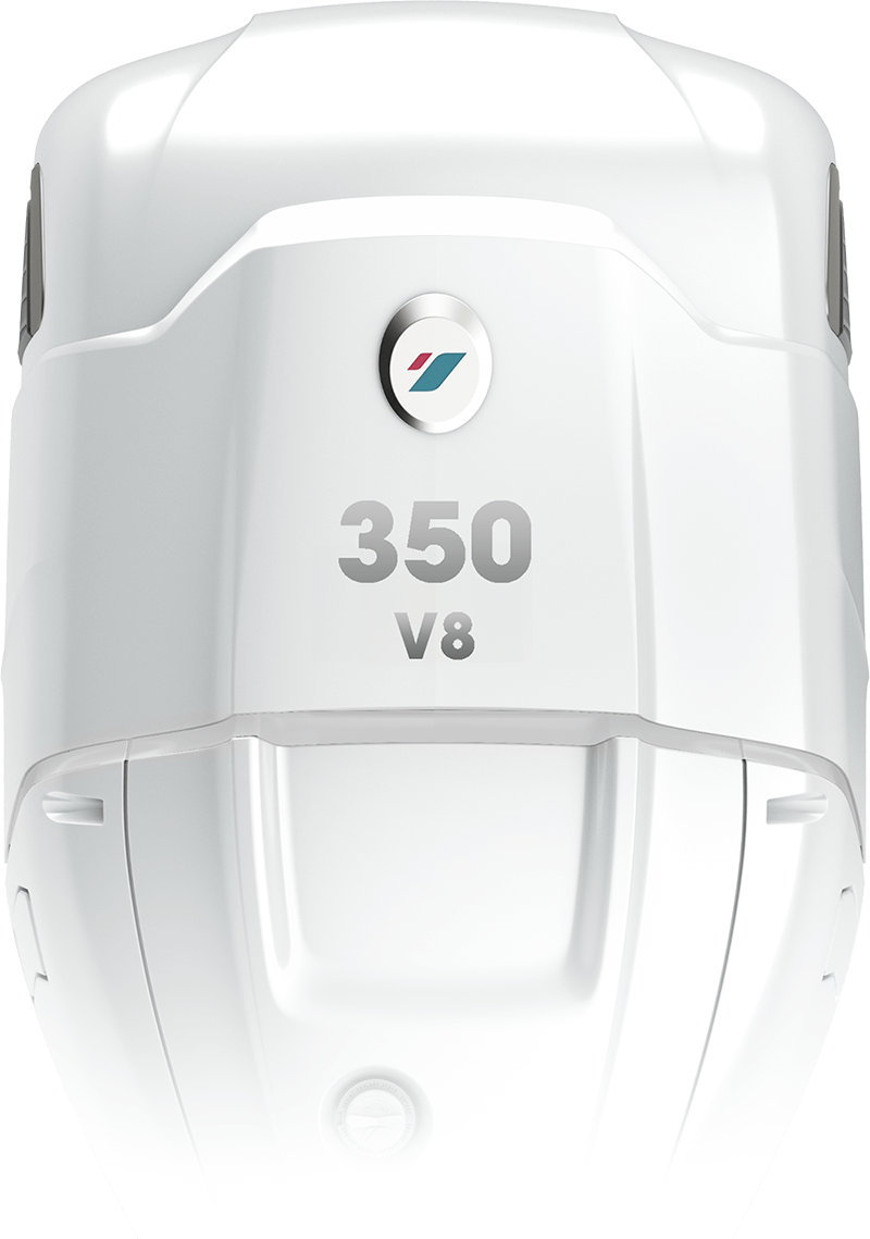 350 V8 White