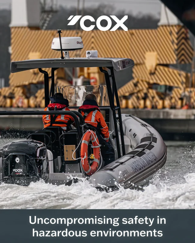 Safety underpins everything we do at Cox Marine. Many offshore installations and support vessels face strict regulations banning spark‑ignition engines. With our diesel outboards, you remove that hazard at the source. 

Our compression‑ignition design eliminates spark plugs and high‑voltage leads from the equation entirely while diesel’s higher flash point means the risk of vapour ignition is inherently lower than petrol.

Whether you’re operating a standby safety boat beside a floating production unit or running a supply launch through crowded field lanes, the Cox V8 gives you peace of mind that you’re compliant with the most stringent global safety standards – and that your crew is protected.

#CoxMarine #OffshoreSafety #DieselOutboard #Workboat�