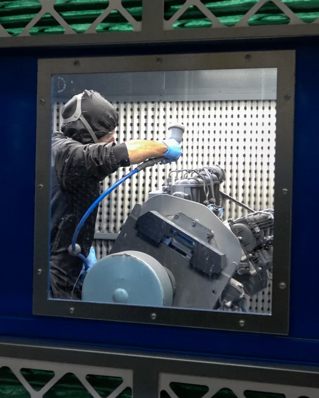 Ever wondered what goes into giving a marine engine its first line of defence?

Our dedicated paint booth is where every Cox engine gets its durable, corrosion‑resistant finish, applied in a controlled environment for total consistency.

What part of engine production are you most curious about seeing next?

#DieselPower #Outboards #MarineEngineering #BritishEngineering #MarineIndustry #MarinePropulsion