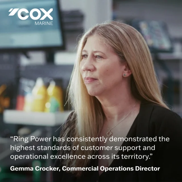 We’re proud to be strengthening our long‑standing partnership with Ring Power, extending their Cox Marine distribution territory across the U.S. South.

As Gemma Crocker, Commercial Operations Director at Cox Marine, says:

“Ring Power has consistently demonstrated the highest standards of customer support and operational excellence across its territory. Expanding their reach into these states is a natural next step and ensures our customers benefit from a strong, well-supported distribution network.”

This expansion builds on proven collaboration, enhances regional support, and ensures greater coverage for customers across key southern states, while welcoming Texas Diesel Outboard as an approved dealer within Ring Power’s growing network.

#DieselPower #Outboards #MarineEngineering #BritishEngineering #MarineIndustry #MarinePropulsion