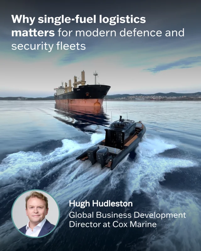 In defence and maritime security operations, fuel supply is rarely the headline topic, but it can have a major impact on operational readiness. However, defence organisations are prioritising single-fuel logistics to reduce supply chain challenges, improve interoperability and strengthen mission resilience.

By standardising around fuels such as F-76, operators can simplify refuelling, reduce storage requirements and support a wider range of assets from a common fuel infrastructure. When smaller patrol vessels and support craft can utilise the same fuel as larger naval platforms, the benefits extend across safety, efficiency and operational flexibility. 

Hugh Huddleston explores this topic in his latest article. You can read it at coxmarine.com.

#Defence #MaritimeSecurity #DieselOutboards